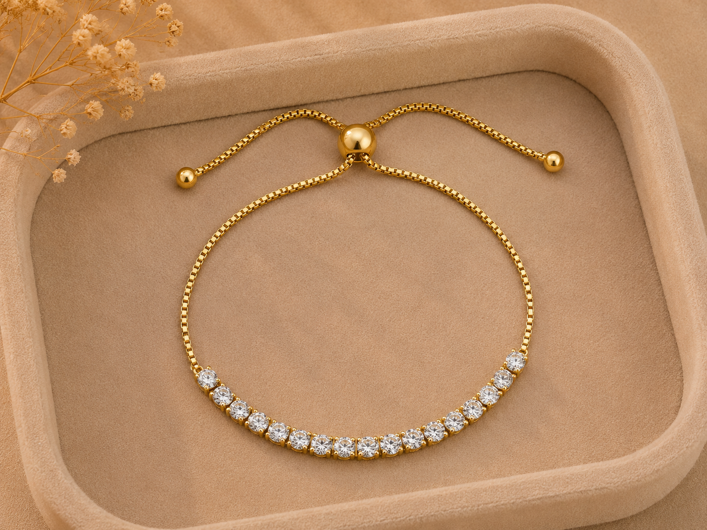 Celeste Radiance Tennis Bracelet
