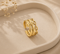 Aurora Pavé Band Ring