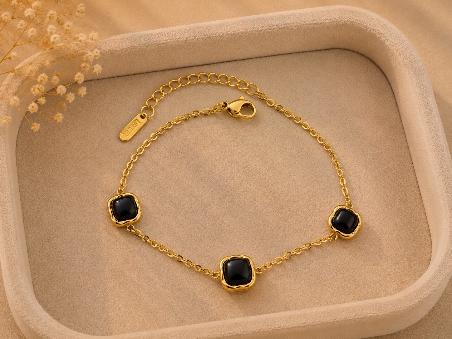 Noir Trinity Bracelet