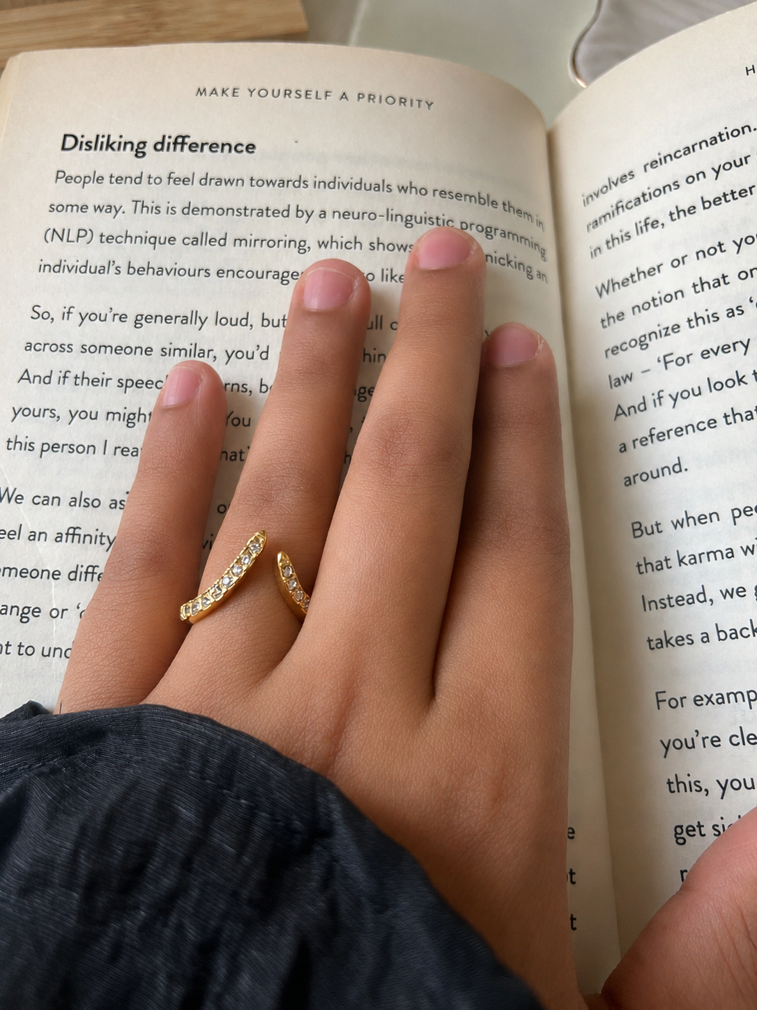 The Celestia Zircon Wrap Ring