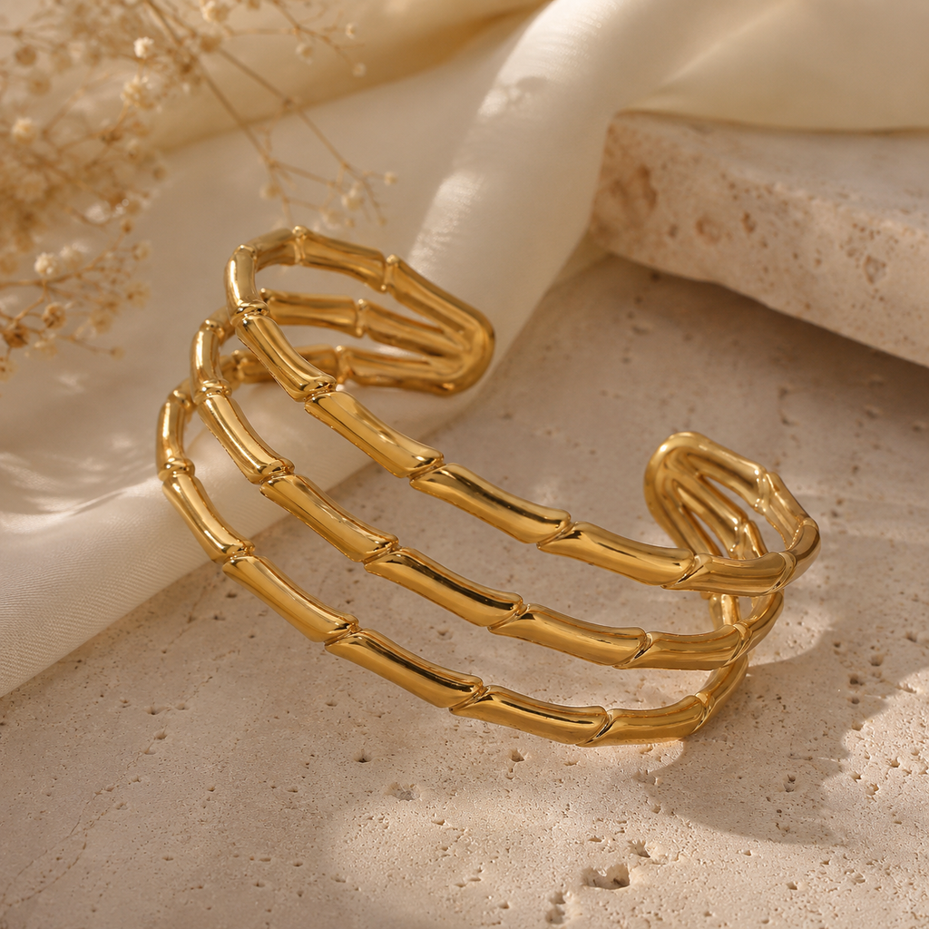 Bamboo Ridge Open Cuff Bangle