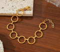 Luna Circle Link Bracelet
