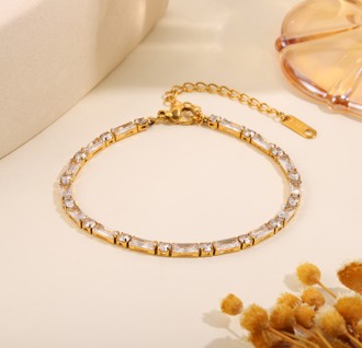 Serena Crystal Tennis Bracelet