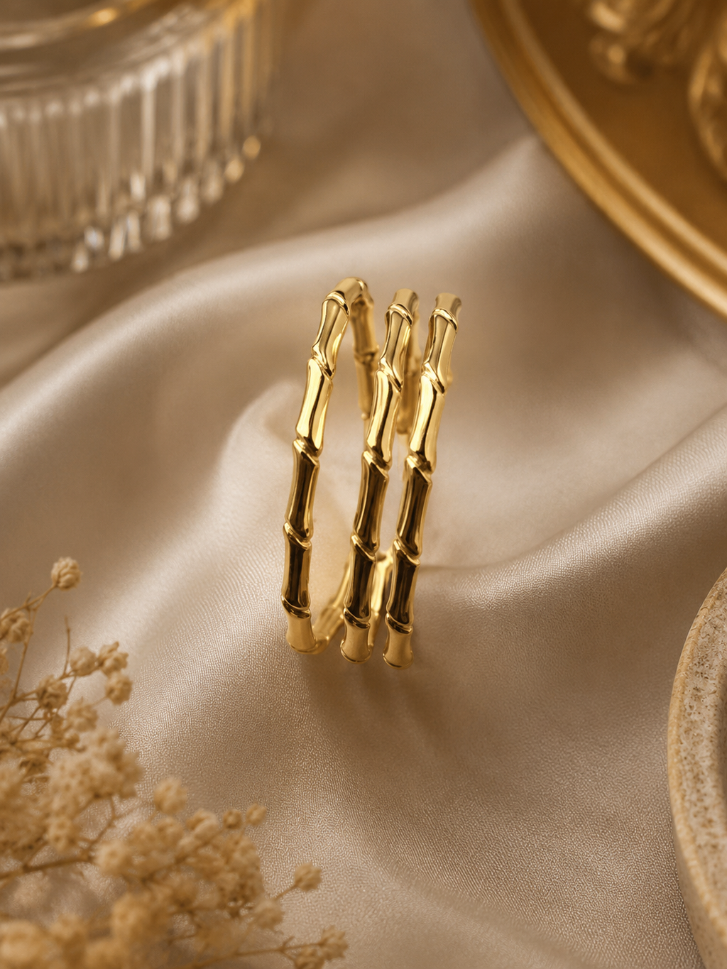 Bamboo Ridge Open Cuff Bangle