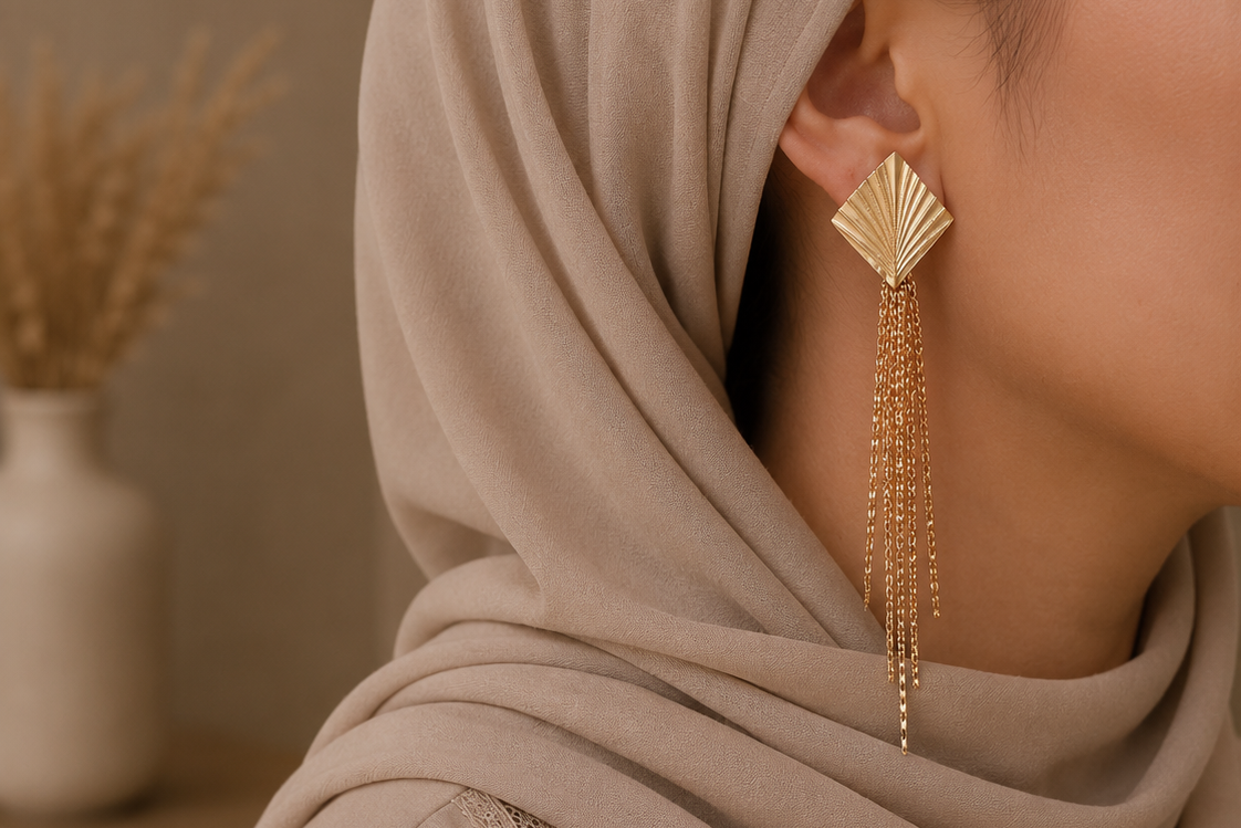 The Urban Link Statement Earrings