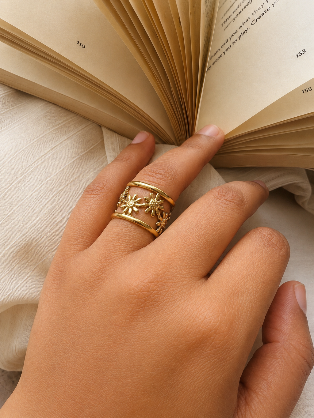The Daisy Bloom Ring