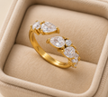 The Aurelia Floral Zircon Ring