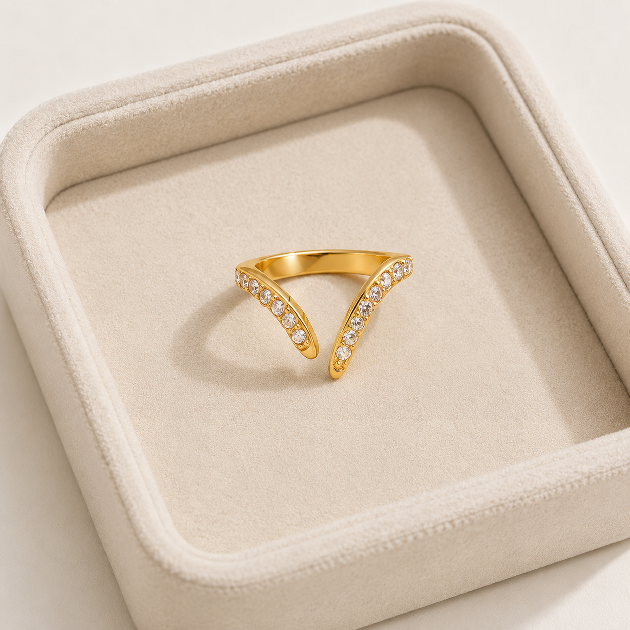 The Celestia Zircon Wrap Ring