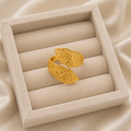 The Verdelle Leaf Ring