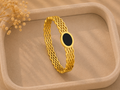 Noir Lattice Bangle
