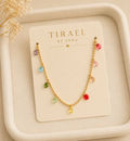 Aurora Rainbow Charm Necklace