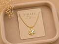 Snowflake Radiance Pendant Necklace